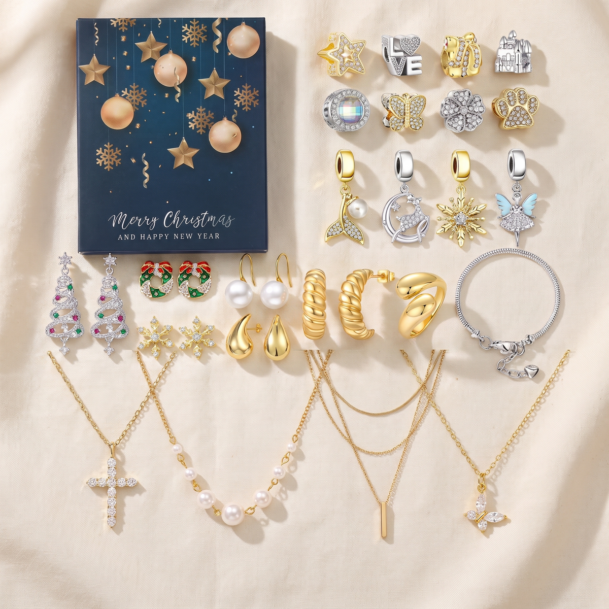 Edición Charms: las 24 piezas